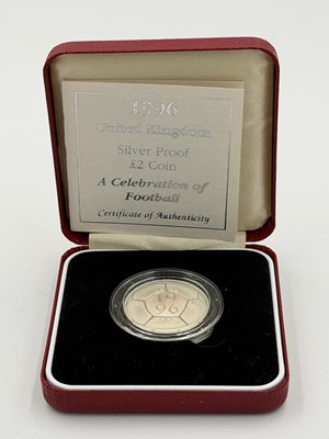 Lot 575 - A 1996 United Kingdom Silver Proof £2 coin A...