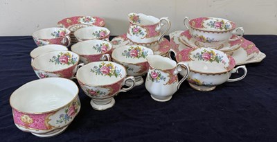Lot 381 - A quantity of Royal Albert tea ware in the...