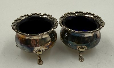 Lot 706 - A pair of silver plate Mappin and Webb...