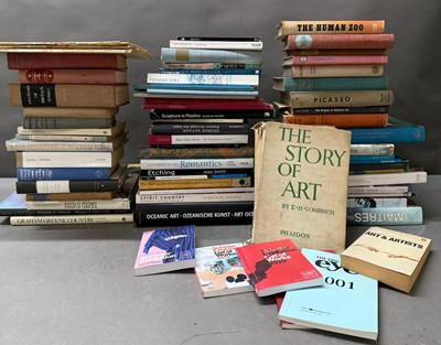 Lot 617 - A collection of Art history, artist and art...