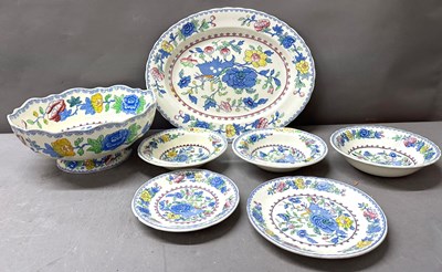 Lot 277 - A selection f Masons ironstone china dinner...