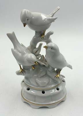 Lot 285 - A Gerold and Co Bavaria porcelain figuine with...