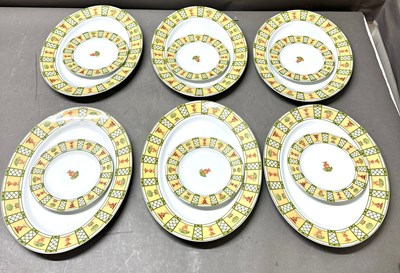Lot 340 - A collection of Wedgewood serving plates and...