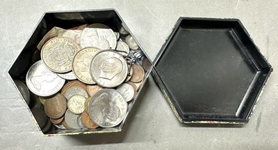 Lot 573 - A selection of coins various ages,...