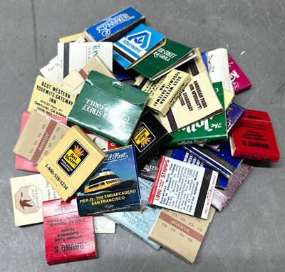 Lot 762 - A large collection of vintage match books
