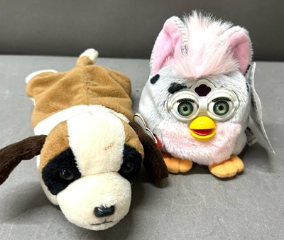 Lot 714 - Two 1990's soft toys, one Ty Beanie baby and a...