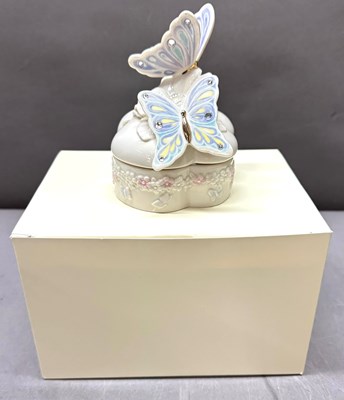 Lot 311 - A fine china Lenox Wings of Splendor butterfly...