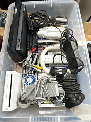 Lot 429B - A selection of games console and games to...