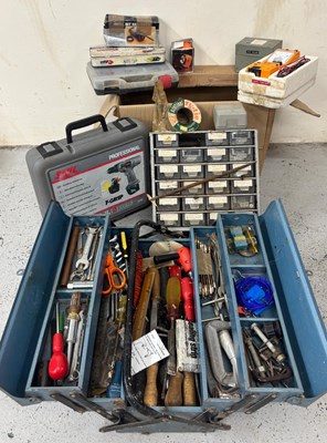 Lot 783 - A large selection of tools and bolts and...