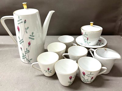 Lot 342 - A seltmann weiden Bavaria Monika coffee set AF