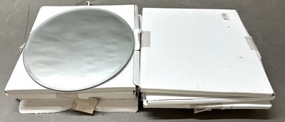 Lot 843 - Ten boxed circular mirrors