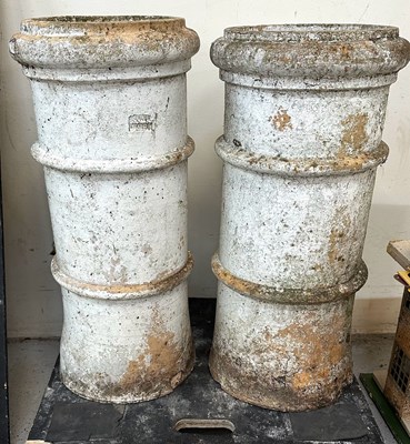 Lot 226 - A pair of Doulton chimney pots H63cm