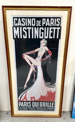 Lot 422 - An advertising poster by Louis Gaudin titled...