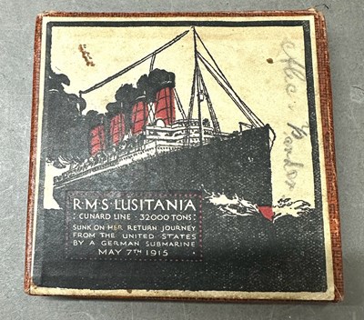 Lot 774 - A British replica of the German Lusitania medal