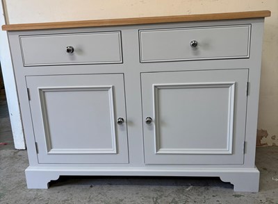 Lot 152 - A Neptune Chichester sideboard with painted...