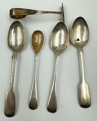 Lot 451 - A quantity of sterling silver teaspoons,...