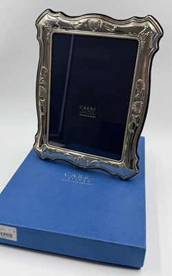 Lot 461 - A Carrs silver pictyre frame in original box,...
