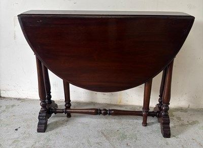 Lot 137 - A Victorian mahogany Sutherland table...