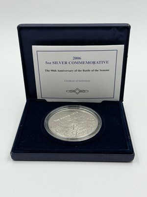 Lot 591 - A 2006 Westminster Mint 5oz Silver...
