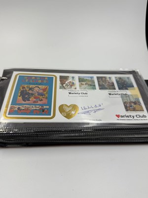 Lot 590 - An Album of fourteen Variety Club First Day...