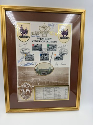 Lot 428B - 75th anniversary of Wembley Venue of Legends...