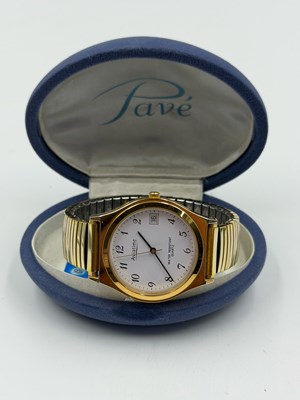 Lot 856 - A Vintage Aviatime watch in shell case